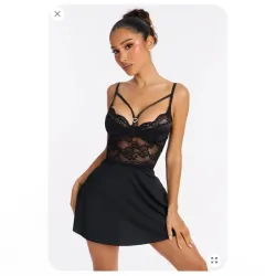 Vestido de lencería 2 piezas