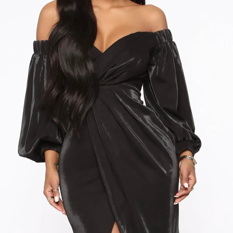 Vestido negro elegante
