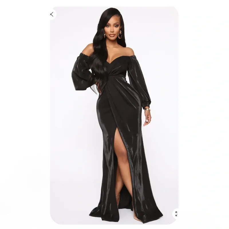 Vestido negro elegante