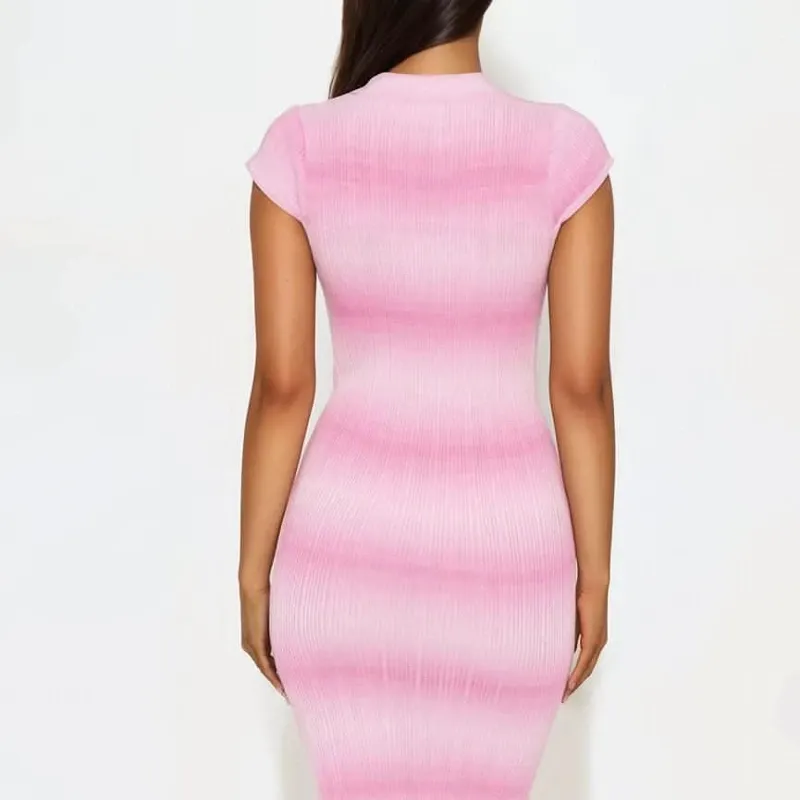 Vestido rosado