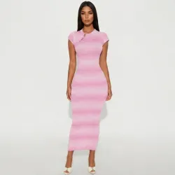 Vestido rosado