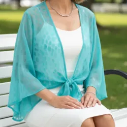 Bolero/chal de mangas largas