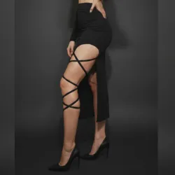 Falta elastizado con abertura 