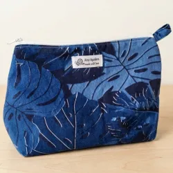 Organizador azul estampado grande