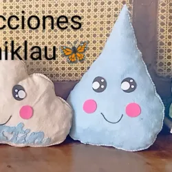 Juego de 4 almohaditas