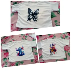 Blusas cajitas para niñas