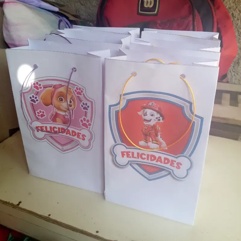 Bolsas de regalo personalizadas 