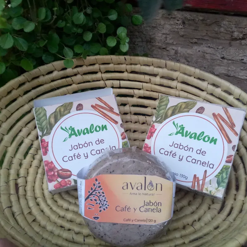 Jabón de café con canela 120 g