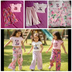 Juego de pantalonetas para niñas