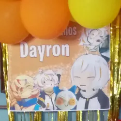 Pancartas temáticas para cumpleaños 