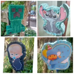 Piñata de silueta 