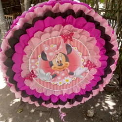 Piñata redonda grande