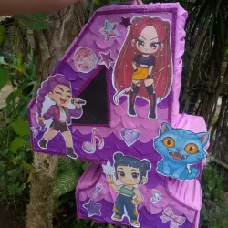 Piñatas de números 