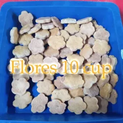 Flor elaborada de la masa del Pastel Oriental