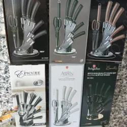 Juegos de Cuchillos con base