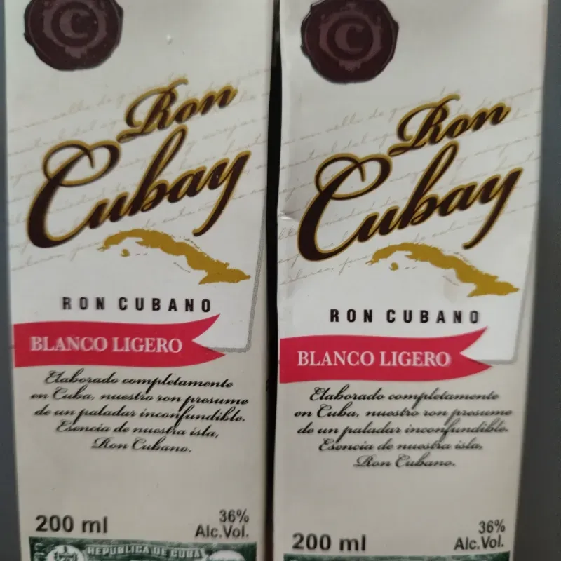 Ron cubay 200ml 