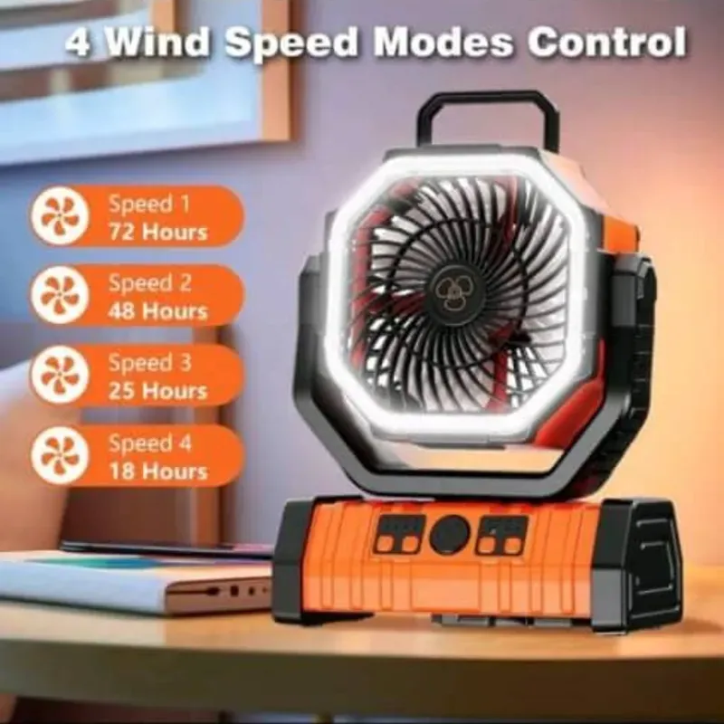 Ventiladores recargable de 20000