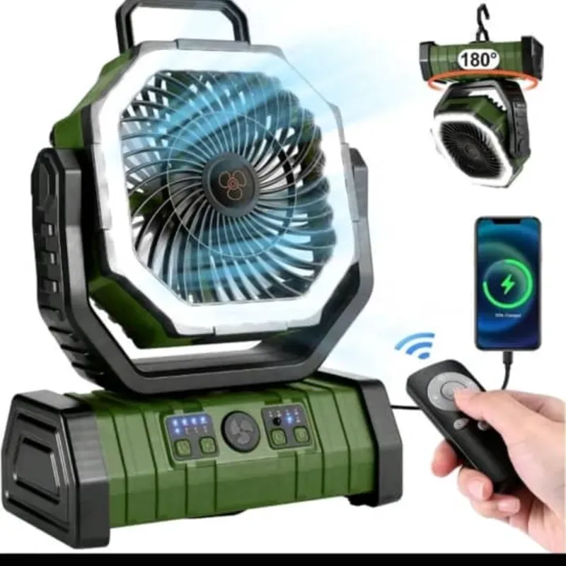 Ventiladores recargable de 20000