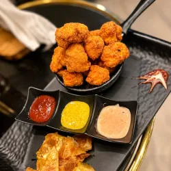 Delicias crujientes de pollo