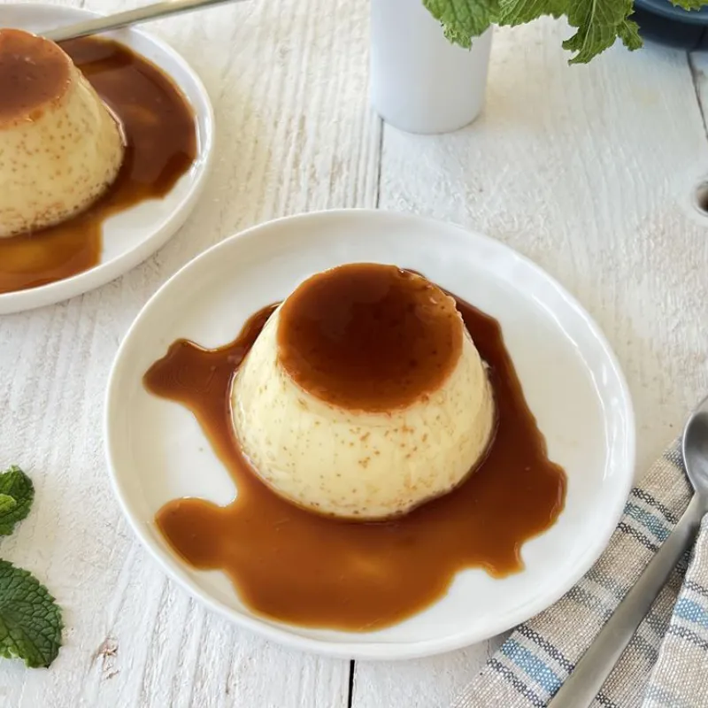 Flan de leche