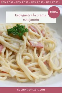 (QB) Espaguetis con Jamón Bravo 