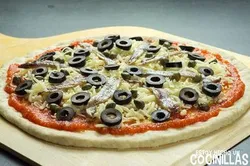 (QB)Pizza de Aceitunas