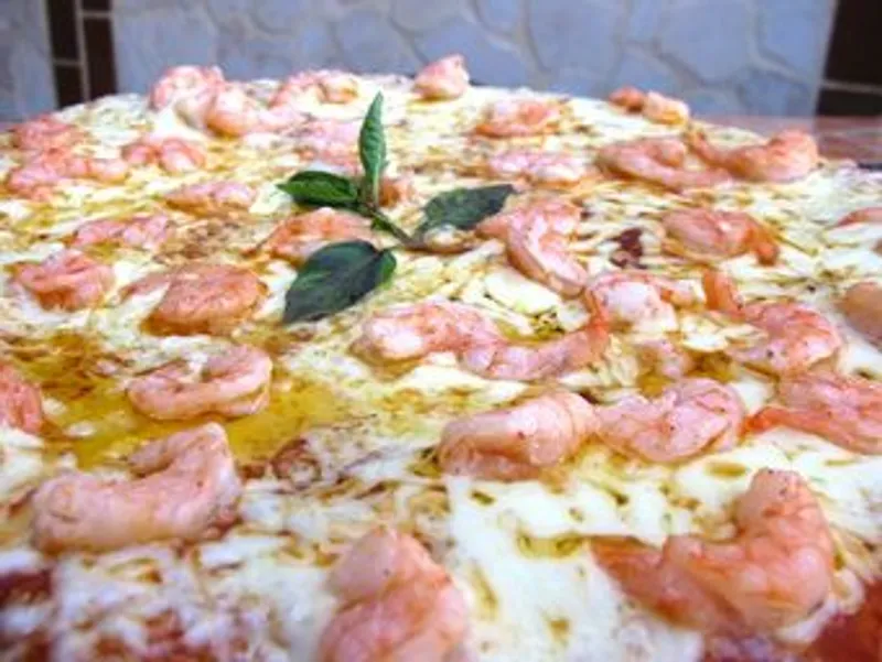 (QB) Pizza de Camarones