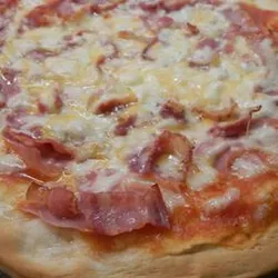 (QB) Pizza de Jamón Bravo 
