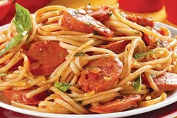 (QG)Espaguetis con Chorizo 