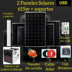 ☀️Kit fotovoltaico 2Kw