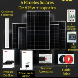 ☀️Kit fotovoltaico 6Kw
