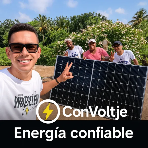🔌 Energía confiable y personalizada ☀️ | Paneles solares, baterías e inversores | #ConVoltaje