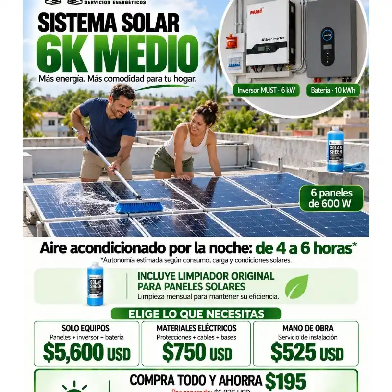 Sistema Solar 6K Medio