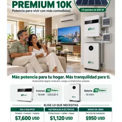 Sistema Solar Premium 10K