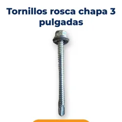 Tornillos rosca chapa 3"
