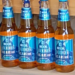 Cerveza beer 69 de botella