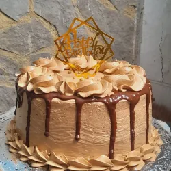 🎂🎂CAKE DE 20CM x 10 CM de chocolate