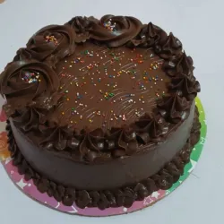 🎂CAKE DE 23CM x 7 CM🎂 con ganache de chocolate