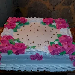 🎂 CAKE MEDIA BANDEJA 30CM X 30 CM X 10 CM