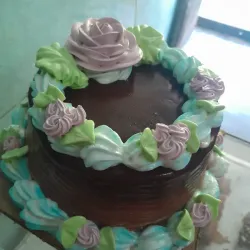 🎂🍫 CAKES BOMBÓN DE CHOCOLATE NEGRO  20cm x 10cm