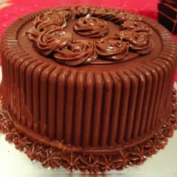 🎂🍫 CAKES BOMBÓN DE CHOCOLATE NEGRO  20cm x 20cm x 10cm