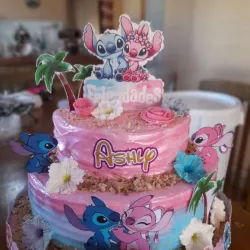 🎂 CAKES DE DOS PISOS: 25 CM ABAJO Y 20 CM ARRIBA