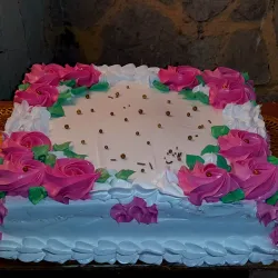 🎂CAKES MEDIA BANDEJA RECTANGULAR 30 x 25CM x 15 CM🎂