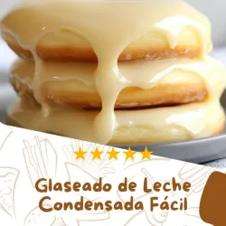 Cobertura con leche condensada