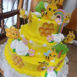 🎂 QUÉ HAY DE 3 PISOS🎂 25CM, 20 CM Y 17 CM