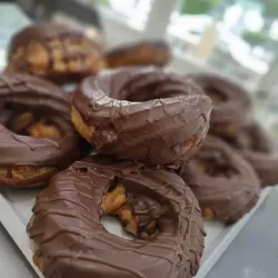 Rosquillas de San Froilán con chocolate