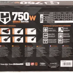 Fuente Nox HUMMER 750W 80+ Bronze 