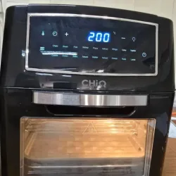 Horno freidora de aire de 12 litros marca chiq