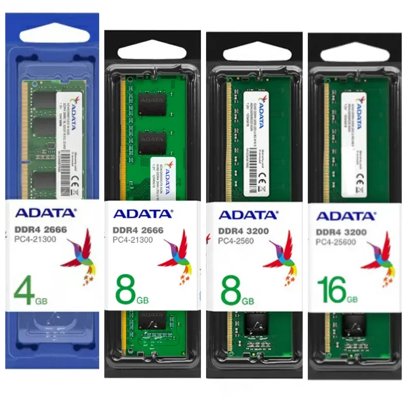 Memorias RAM ADATA DDR4
