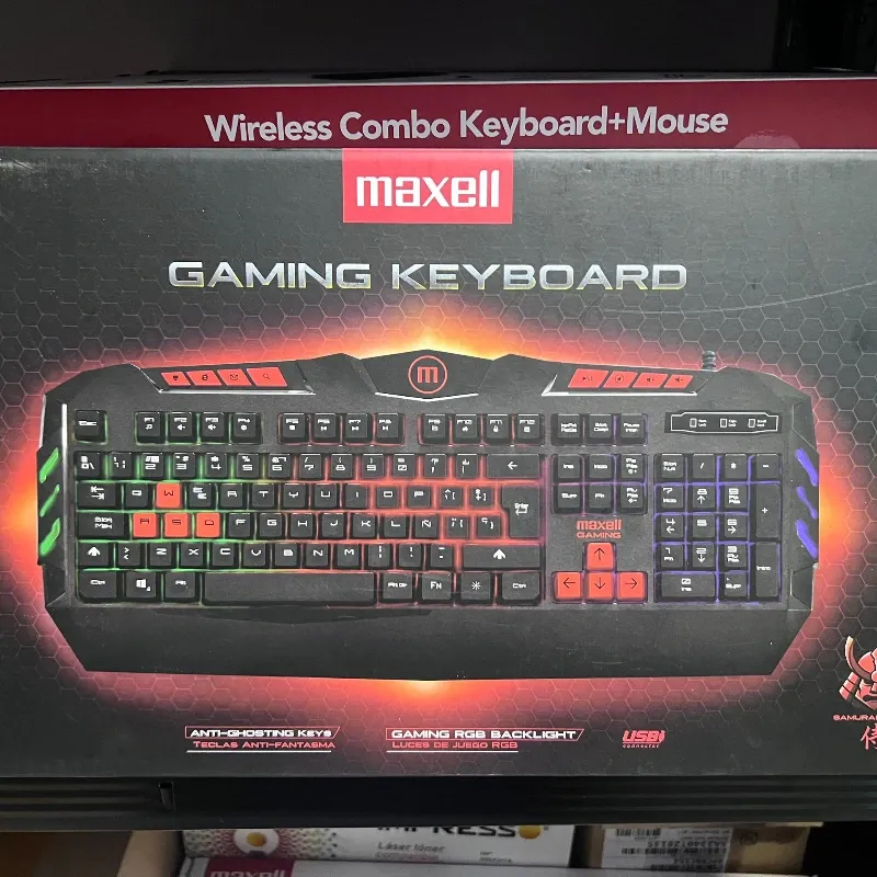 Teclado Gaming Maxell